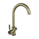 Смеситель для кухни под осмос Globus Lux LAZER GLLR-0333-9-BRONZE - изображение 1