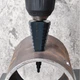 Сверло ступенчатое Ø1/8"-1/2" по металлу сталь HSS, кобальт [SDDT0DTWE416027MT0] HSS 416027 TACTIX - изображение 3