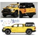 Машинка пикап Dodge Ram Mammoth игрушка моделька металлическая коллекционная 17 см Желтый (8819578) - изображение 5