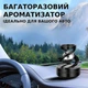 Автомобильный многоразовый ароматизатор шар пахнючка для авто парфюм в машину на торпеду пахучка салона - изображение 2