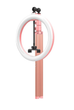 Кільцева лампа Vijim 10" Ring Light With Tripod Stand Rose Pink - зображення 2
