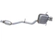 Глушитель Мерседес C180/200/230 - CL203 (Mercedes C180/200/230 - CL203) 1.8/2.0 02-08 (13.85) Polmostrow - изображение 1