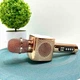 Микрофон беспроводной караоке bluetooth USB аккумулятор TF слот 25см Розовый (L20) - изображение 8