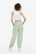 Штани H&M L світло зелений 4071149170 - зображення 6