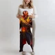 Дакимакура Ember Spirit (Dota 2), (подушка обнимашка) 120*40 см - изображение 1