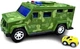 Сейф-скарбничка у вигляді військової машини Hummer YJ847 з функцією автоматичного купюроприймача та кодовим замком від XPRO (41207-15885_286) - изображение 1