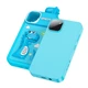 Мобільний телефон Дитячий HOCO Y103 2.8-inch children game phone |2G, 8GB, Dual Camera, USB-C| Blue - зображення 3