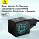 Адаптер сетевой Baseus GaN5 Fast Charger (mini) |1Type-C, 20W/3A, PD/QC| (With C to C 100W 1m cable) Black - изображение 9