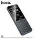 Мобільний телефон HOCO Cool View 4G dual sim button mobile phone A13 |2.4", 15h Talk| Grey - зображення 5