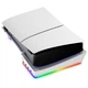 Док-станція Ipega Horizontal Stand for PS5 Slim Disc/Digital PG-P5S021 |RGB, 4xUSB 2.0| Колір white - изображение 4