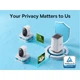 Камера видеонаблюдения Baseus Security N1 Outdoor Camera 2K 2-Cam Kit, 145°, 16Gb eMMC (16TB Max), Color Night vision, Wi-Fi, IP67, 7800mAh, white - изображение 4