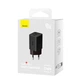 Адаптер мережевий Baseus GaN5 Pro Fast Charger |2Type-C, 40W/3A, PD/QC| - изображение 2