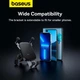 Тримач Baseus UltraControl Mega Series Folding Screen Phone Car Mount black - изображение 4
