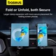 Тримач Baseus UltraControl Mega Series Folding Screen Phone Car Mount black - изображение 5