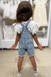 Полукомбинезон Escabel Kids 98 см Голубой (2125000871608) - изображение 2