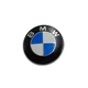 Емблема Bmw 78мм синя з білим пластик+Метал (на 2 штифтах) OEM 51141970248 - изображение 1