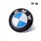 Емблема для Bmw 82 мм пластикова 2 пуклі Оригінал якість - изображение 1