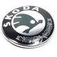 Емблема Skoda вигнута на скотчі D88 мм (пр-во Польща) ПХ 172.53 - зображення 1
