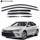 Дефлектори вікон вітровики до Toyota Camry V55 USA 2015-2017 6 шт (Auto Clover) - изображение 1