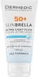 Ультралегкий захисний флюїд SPF 50+ для судинної та гіперактивної шкіри для захисту від повного спектру сонячних променів - Dermedic 50+ Sunbrella Ultra-light Fluid 40ml (1321052-32401624) - изображение 1