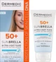 Ультралегкий захисний флюїд SPF 50+ для судинної та гіперактивної шкіри для захисту від повного спектру сонячних променів - Dermedic 50+ Sunbrella Ultra-light Fluid 40ml (1321052-32401624) - изображение 2