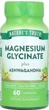 Магний глицинат плюс ашваганда Nature's Truth Magnesium Glycinate Plus Ashwagandha 60 капсул в упаковке (ARE-575289) - изображение 1