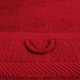 Рушник Lanudo Pure Line бавовняний Червоний 80 x 200 см (4053855208714) - зображення 2