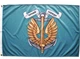 Флаг морской пехоты Украины, 90х60 см, 786_14-100 - изображение 2