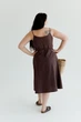 Платье на запах ART KNIT Шоколад, M 040470 - изображение 11