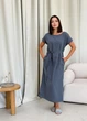 Сукня жіноча вільного крою ART KNIT графіт Маргарет, L 037207 - зображення 5