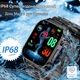 Смарт часы UWatch мужские AMOLED 650 мАч водостойкие Черный - изображение 6