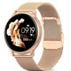 Женские смарт часы UWatch Melisia водонепроницаемые стальные с двумя ремешками Розовый - зображення 1