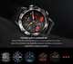 Смарт часы мужские UWatch Canmixs водонепроницаемые противоударные с круглым циферблатом Черный - изображение 5