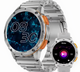Смарт часы для мужчин UWatch AMOLED с пульсометром Серый - изображение 6