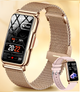 Смарт часы UWatch прямоугольные с двумя ремешками для Аndroid и IOS IP67 - изображение 2