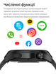Смарт часы мужские UWatch Watch GT4 PRO Amoled водонепроницаемые с тремя ремешками - изображение 3