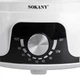 Сушарка для фруктів та овочів 350 Вт Білий Sokany SK-10072 - зображення 4