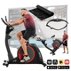 Велотренажер Hop-Sport HS-300H Aspect сірий + мат. Електромагнітний, до 160 кг, 12 програм, для дому, кардіо - зображення 1