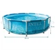 Каркасный круглый бассейн Intex с фильтрующим насосом 305 x 76 см - изображение 5