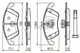 Гальмівні колодки дискові Bosch Mercedes-Benz (0 986 494 263) - зображення 7