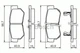 Тормозные колодки дисковые Bosch Hyundai, KIA, SsangYong (0 986 494 417) - изображение 8