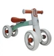 Велобег толокар детский Scale Sports 4-х колесный фонарик. Grey and green (551106989) - изображение 1