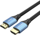 Kabel Vention HDMI - HDMI 1 m Black/Blue (6922794765580) - obraz 4