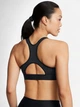 Спортивный топ для фитнеса женский Under Armour UA HeatGear High 1379195-002 XL Черный (196886967152) - изображение 4