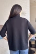 Светр INEDIT 10844 Black ONE SIZE - изображение 4