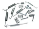 Ремкомплект барабана заднего (на 2 стороны) Chery Amulet BOSCH A11-3502170-01 - изображение 2