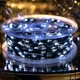 Гирлянда Роса нить 2000 LED 200 м с пультом от сети зеленый/холодный белый GarlandoPro 2000L200MGW - изображение 2