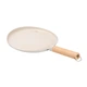 Сковорода для блинов алюминиевая 23.5 см круглая Бежевый TS Kitchen HP39579W - изображение 4