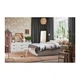 Каркас двоспального ліжка IKEA NORDLI 160x200 см з шухлядами білий 003.498.49 - зображення 5