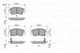 Тормозные колодки BOSCH 0986494563 Hyundai Accent, I20; KIA Rio 581011RA05, 581011WA05, 581011WA35 - изображение 7